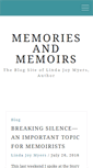 Mobile Screenshot of memoriesandmemoirs.com